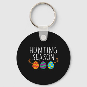 Porte-clés Œufs de saison de chasse Cerf drôle de chasse aux 