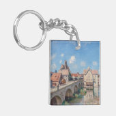 Porte-clés OEuvre d'Alfred Sisley - Le Pont de Moret (Devant gauche)