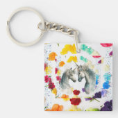 Porte-clés OEuvre murale StyledByTrreal Collection Bois Art (Devant)