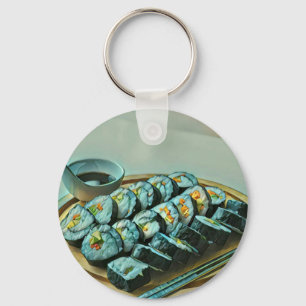 Porte-clés Oeuvre vintage de Sushi