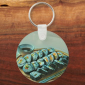 Porte-clés Oeuvre vintage de Sushi (Recto)