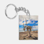 Porte-clés Oeuvres d'art sur Hokitika Beach, Nouvelle-Zélande (Devant gauche)