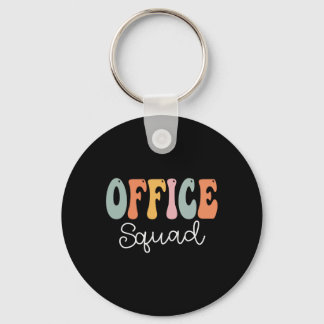 Porte-clés Office Squad Retro Super Vintage Joyeux Premier jo