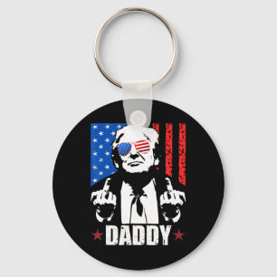 Porte-clés Officiel 2025 Trump Daddy Officiel 2025 Trump Dadd