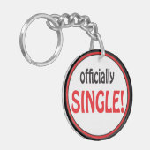 Porte-clés Officiellement unique | Divorcé (Devant gauche)