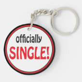 Porte-clés Officiellement unique | Divorcé (Dos)