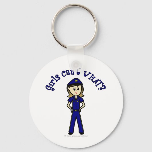 Porte-clés Officier de police (Recto)