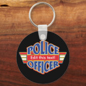 Porte-clés Officier de police (Recto)