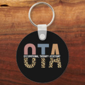 Porte-clés Offre d'aide en ergothérapie de l'OTA (Recto)