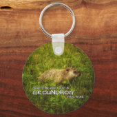 Porte-clés Offrez le cadeau d'un porte - clé de Groundhog cet (Recto)