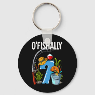 Porte-clés O'fishally 7 Ans 7ème Anniversaire Pêche 1