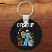 Porte-clés O'fishally 7 Ans 7ème Anniversaire Pêche 1 (Recto)