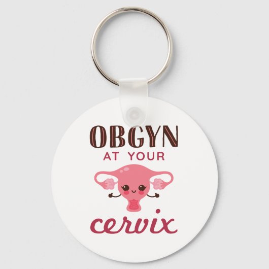 Porte-clés OGBYN À Votre Cervix (Recto)