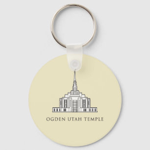 Porte-clés Ogden Utah Temple. porte - clé