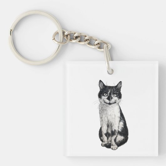 Porte-clés Ogie le chat (Devant)
