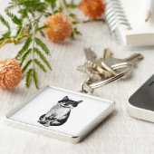 Porte-clés Ogie le chat (Côté)