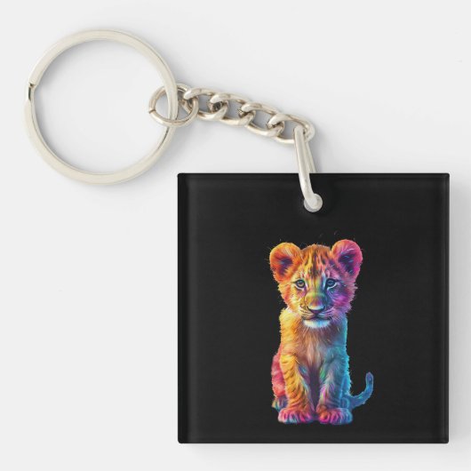 Porte-clés Oh Baby Big Cat Cub (Devant)