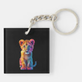 Porte-clés Oh Baby Big Cat Cub (Dos)