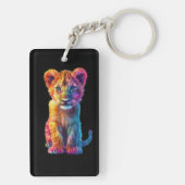 Porte-clés Oh Baby Big Cat Cub (Dos)