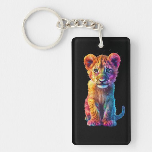 Porte-clés Oh Baby Big Cat Cub (Devant)