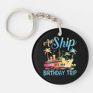 Porte-clés Oh Bateau C'est Mon Voyage D'anniversaire