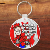 Porte-clés Oh Canada EH! (Recto)