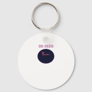 Porte-clés Oh Cerf Moderne Esthétique