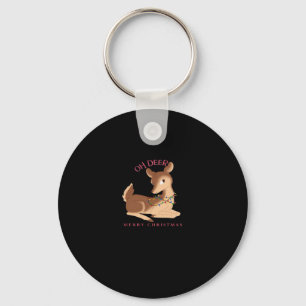 Porte-clés Oh Cerf Noël Design Moderne