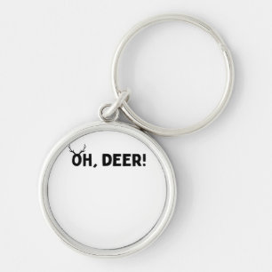 Porte-clés Oh Cerf Simple Esthétique