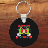 Porte-clés Oh Christmas Tree Debbie Cake Lovers Funny Holiday (Recto)