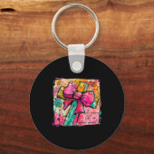 Porte-clés Oh Come Let Us Adore Him Faith Cross Christian Chr (Recto)