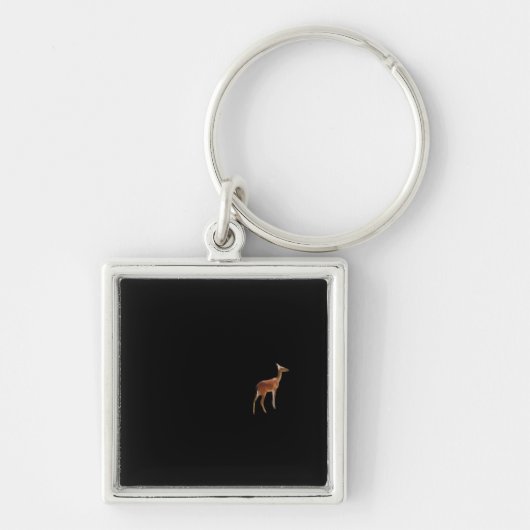 Porte-clés Oh Deer Minimal Design  (Devant)