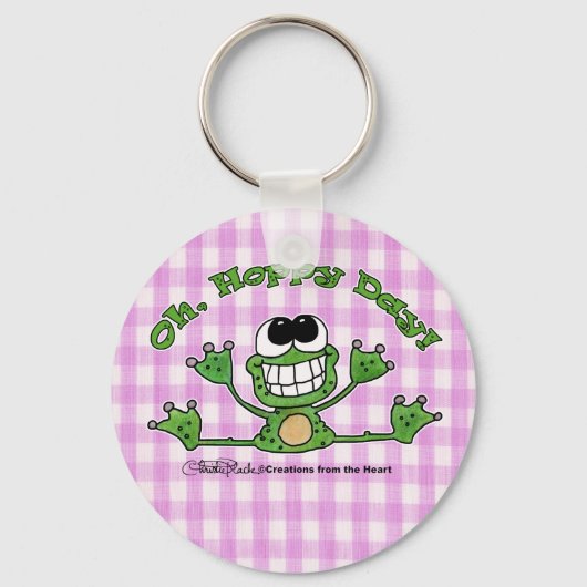 Porte-clés Oh, Hoppy Day-Frog (Recto)