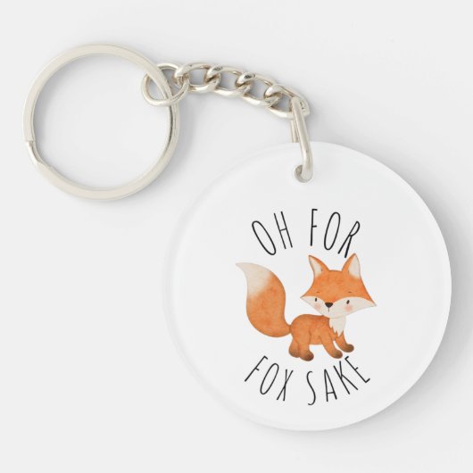 Porte-clés Oh pour Fox Sake (Devant)