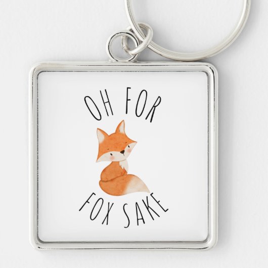 Porte-clés Oh pour Fox Sake (Devant)