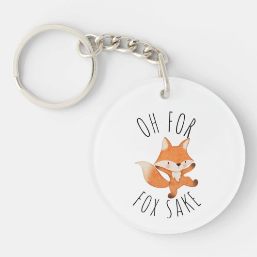Porte-clés Oh pour Fox Sake (Devant)
