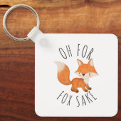 Porte-clés Oh pour Fox Sake (Recto)