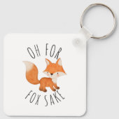 Porte-clés Oh pour Fox Sake (Dos)