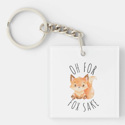 Porte-clés Oh pour Fox Sake (Devant)