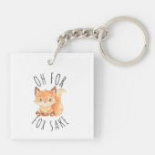Porte-clés Oh pour Fox Sake (Dos)