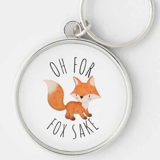 Porte-clés Oh pour Fox Sake (Devant)