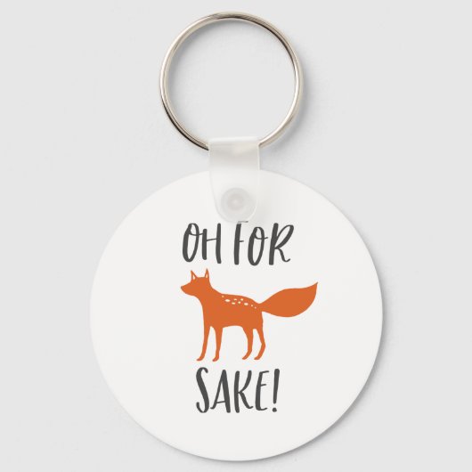 Porte-clés Oh Pour Fox Sake ! 2 (Recto)