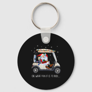 Porte-clés Oh Quelle Joie De Chevaucher Santa Conduisant Le C