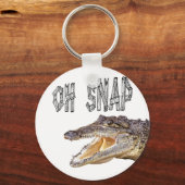 Porte-clés OH SNAP - Angry Gator (Recto)