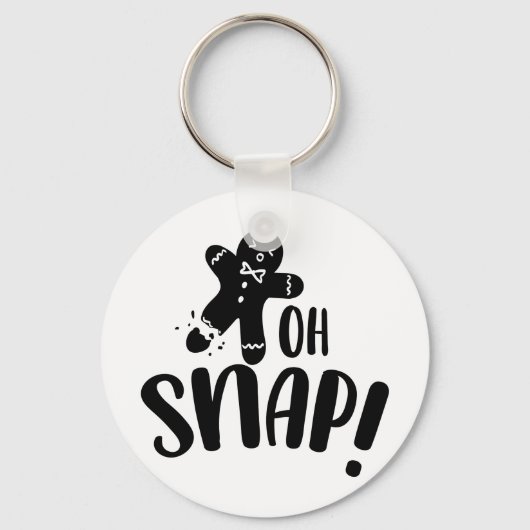 Porte-clés Oh Snap Cookie Christmas (Recto)