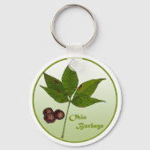 Porte-clés Ohio Buckeye Tree (Recto)