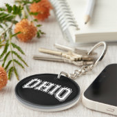 Porte-clés Ohio OH USA (Devant droit)