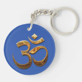 Porte-clés Ohm en or (Dos)