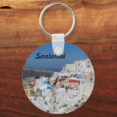 Porte-clés Oia, Santorin - Grèce (Recto)