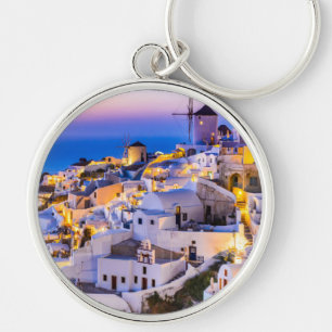 Porte-clés Oia Santorini